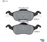 BRAKE PAD SET DISC BRAKE BPD1106 FOR FORD FOCUS/Van/Turnier EDDC/EDDB 2.0L 4cyl