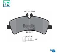 BRAKE PAD SET DISC BRAKE BPD1116 FOR VW CRAFTER/30-50/Platform/Chassis/Van 2.0L