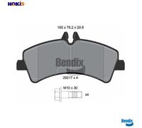 BRAKE PAD SET DISC BRAKE BPD1116 FOR VW CRAFTER/30-50/Platform/Chassis/Van 2.0L