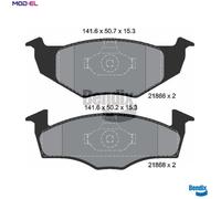 BRAKE PAD SET DISC BRAKE BPD1131 FOR VW GOLF/Van/III VENTO POLO/CLASSIC SEAT