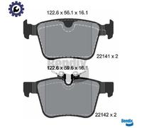 BRAKE PAD SET DISC BRAKE BPD1193 FOR LAND ROVER DISCOVERY/SPORT/VAN RANGE 1.5L