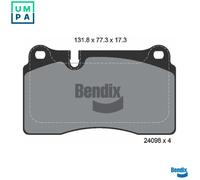 BRAKE PAD SET DISC BRAKE BPD1218 FOR VW BLK/BPD/BAC/BPE 2.5L 5cyl TOUAREG 3.0L