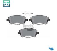 BRAKE PAD SET DISC BRAKE BPD1249 FOR TOYOTA 1ND-TV 1.4L 2ZZ-GE 1.8L3ZZ-FE 1.6L