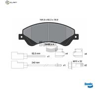 BRAKE PAD SET DISC BRAKE BPD1275 FOR FORD TRANSIT/TOURNEO/Bus/Platform/Chassis