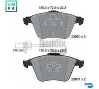 BRAKE PAD SET DISC BRAKE BPD1285 FOR AUDI A4/B7/Convertible/B6 A6/C6/Allroad