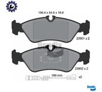 BRAKE PAD SET DISC BRAKE BPD1322 FOR VW LT/28-35/II/Bus/28-46/Platform/Chassis