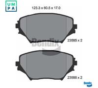 BRAKE PAD SET DISC BRAKE BPD1335 FOR TOYOTA RAV/4/II 1ZZ-FE 1.8L 1CD-FTV 2.0L
