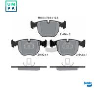 BRAKE PAD SET DISC BRAKE BPD1337 FOR ALPINA BMW 5/E39/X X3/E83 X5/E53 4.6L 8cyl