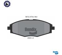 BRAKE PAD SET DISC BRAKE BPD1338 FOR DAEWOO CHEVROLET F8CV 0.8L 3cyl MATIZ 1.0L