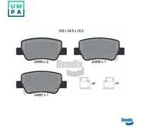 BRAKE PAD SET DISC BRAKE BPD1341 FOR TOYOTA 3ZR-FAE/FE 2.0L 2ZR-FAE 1.8L 4cyl