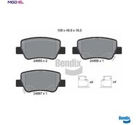 BRAKE PAD SET DISC BRAKE BPD1341 FOR TOYOTA 3ZR-FAE/FE 2.0L 2ZR-FAE 1.8L 4cyl