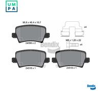 BRAKE PAD SET DISC BRAKE BPD1355 FOR HONDA CIVIC/VIII/Hatchback R18A2 1.8L 4cyl