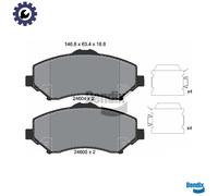 BRAKE PAD SET DISC BRAKE BPD1383 FOR VW JEEP DODGE FIAT CHRYSLER