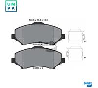 BRAKE PAD SET DISC BRAKE BPD1383 FOR VW JEEP DODGE FIAT CHRYSLER