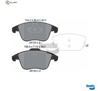 BRAKE PAD SET DISC BRAKE BPD1404 FOR LAND ROVER RANGE/EVOQUE/VAN/Convertible