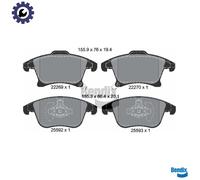 BRAKE PAD SET DISC BRAKE BPD1435 FOR FORD MONDEO/V/Turnier/Hatchback S-MAX 1.0L