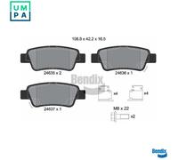 BRAKE PAD SET DISC BRAKE BPD1464 FOR HONDA CR-V/IV/III K24Z1/K24A/K24Z9 2.4L