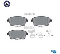 BRAKE PAD SET DISC BRAKE BPD1490 FOR KIA VENGA/Hatchback/Van D4FC/G4FA 1.4L 4cyl