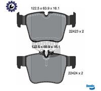 BRAKE PAD SET DISC BRAKE BPD1507 FOR MERCEDES-BENZ C-CLASS/Convertible/T-Model