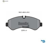 BRAKE PAD SET DISC BRAKE BPD1627 FOR MERCEDES-BENZ G-CLASS/Platform/Chassis 2.0L