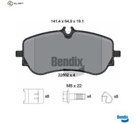 BRAKE PAD SET DISC BRAKE BPD1630 FOR VW GRAND/CALIFORNIA/Camper CRAFTER/Van 2.0L