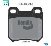 BRAKE PAD SET DISC BRAKE BPD1744 FOR SAAB OPEL VECTRA/Hatchback OMEGA SENATOR
