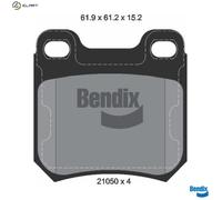 BRAKE PAD SET DISC BRAKE BPD1744 FOR SAAB OPEL VECTRA/Hatchback OMEGA SENATOR