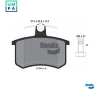 BRAKE PAD SET DISC BRAKE BPD1753 FOR ALFA ROMEO FIAT AUDI CABRIOLET/B3 100/C3