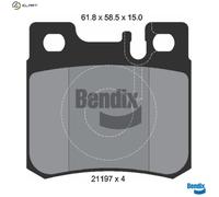 BRAKE PAD SET DISC BRAKE BPD1765 FOR MERCEDES-BENZ C-CLASS/T-Model 124 CLK SL