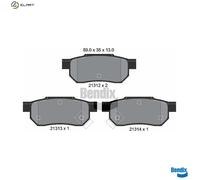 BRAKE PAD SET DISC BRAKE BPD1780 FOR ACURA MG ROVER 45/Hatchback 200/II 25 1.5L