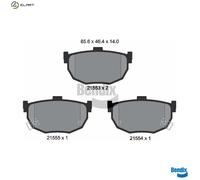 BRAKE PAD SET DISC BRAKE BPD1810 FOR HYUNDAI LANTRA/III/IV ELANTRA COUPE KIA