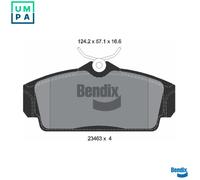 BRAKE PAD SET DISC BRAKE BPD1986 FOR NISSAN PRIMERA/Hatchback/Traveller 1.5L