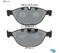 BRAKE PAD SET DISC BRAKE BPD2047 FOR ROLLS-ROYCE PHANTOM/VII/Drophead BMW