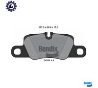 BRAKE PAD SET DISC BRAKE BPD2170 FOR PORSCHE PANAMERA/Sport/Turismo 3.0L 6cyl