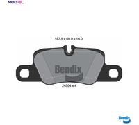 BRAKE PAD SET DISC BRAKE BPD2170 FOR PORSCHE PANAMERA/Sport/Turismo 3.0L 6cyl