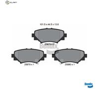 BRAKE PAD SET DISC BRAKE BPD2273 FOR MAZDA P5Y1/P5Y5/P5Y4/P5Z3 1.5LPEY5 2.0L 3