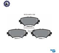 BRAKE PAD SET DISC BRAKE BPD2273 FOR MAZDA P5Y1/P5Y5/P5Y4/P5Z3 1.5LPEY5 2.0L 3