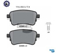BRAKE PAD SET DISC BRAKE BPD2310 FOR PEUGEOT EXPERT/Van/Platform/Chassis/Bus