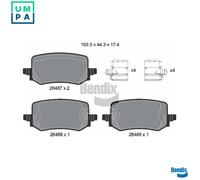 BRAKE PAD SET DISC BRAKE BPD2377 FOR HYUNDAI KIA G4FP/G4FT/G4FU/D4FE 1.6L 4cyl