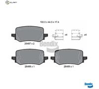 BRAKE PAD SET DISC BRAKE BPD2377 FOR HYUNDAI KIA G4FP/G4FT/G4FU/D4FE 1.6L 4cyl