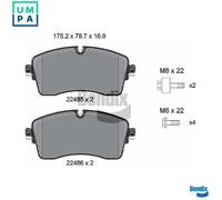 BRAKE PAD SET DISC BRAKE BPD2472 FOR LAND ROVER DEFENDER/Station/Wagon/Van 2.0L