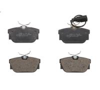 Brake Pad Set, disc brake BRECK 23224 00 702 10 for GALAXY I (WGR) 1.9 2000-2006