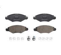 Brake Pad Set, disc brake BRECK 23597 00 702 10 for 206 Van 1.4 2001-2009