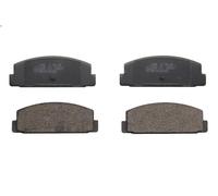 Brake Pad Set, disc brake BRECK 24045 00 704 00 for MAZDA 626 V (GF) 2 2000-2002
