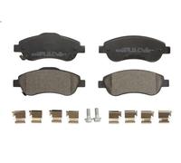 Brake Pad Set, disc brake BRECK 24638 00 701 00 for CR-V IV (RM_) 2 2012-2018
