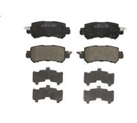 Brake Pad Set, disc brake BRECK 25540 00 702 00 for MAZDA 3 (BM, BN) 2 2013-2019