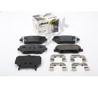 Brake Pad Set, disc brake BRECK 25757 00 701 00 for KIA CARENS IV 2 2016-2016