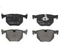 Brake Pad Set, disc brake BREMBO P 06 029 for BMW 7 (E65, E66, E67) 3 2002-2005