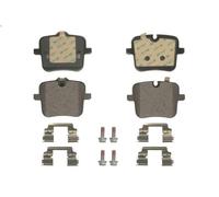 P06109 Rear Brake Pad Set 4x Pads Prepared For Wear Indicator Braking By Brembo