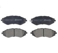 Brake Pad Set, disc brake BREMBO P 15 002 for DAEWOO ARANOS 2 1995-1997